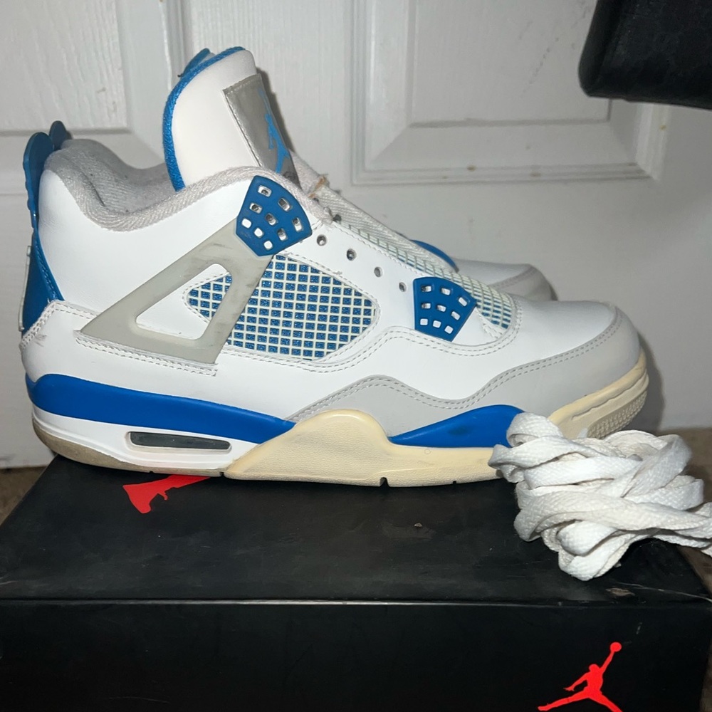 AIR JORDAN 4 RETRO MILITARY BLUE (2012)